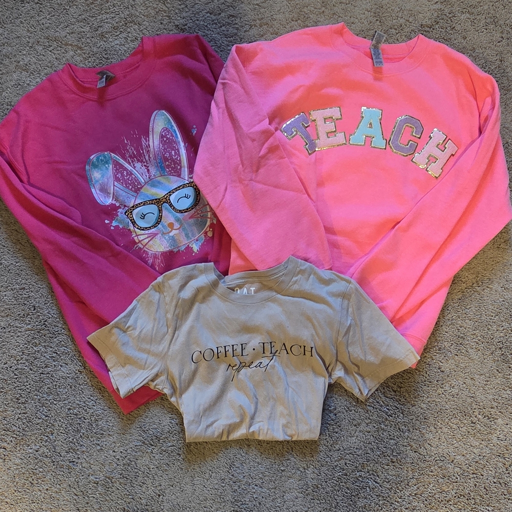 Graphic Sweatshirt/Tshirt Bundle - Perfect For Teachers